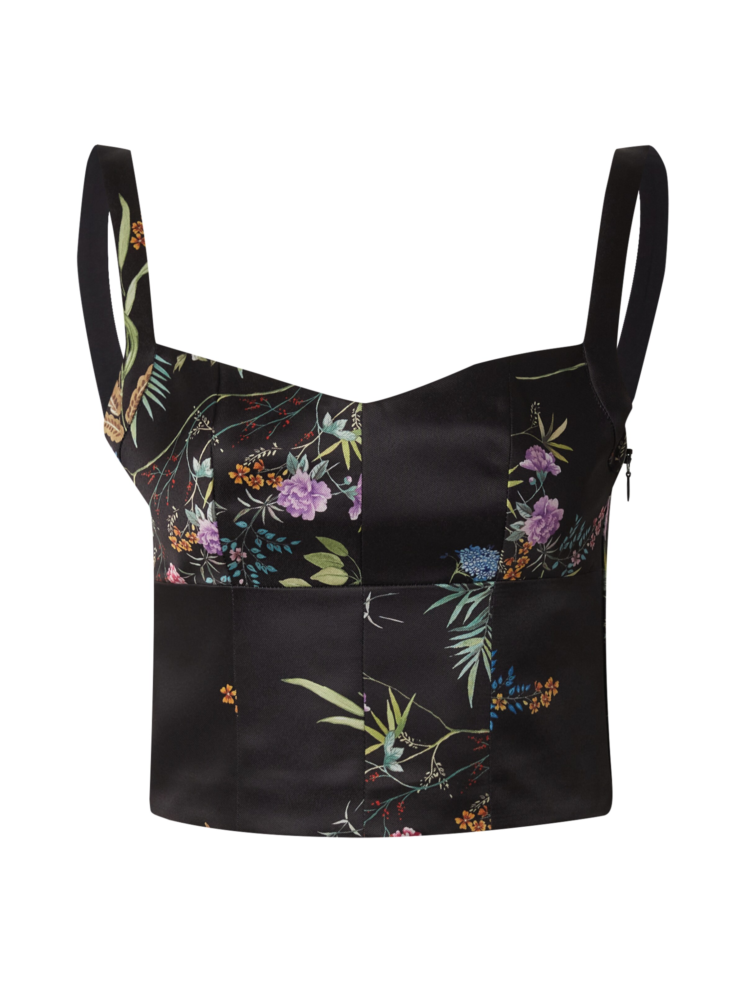 Riani Top en verde / lila / naranja / negro, Vista del producto