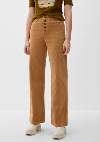 s.Oliver Regular Hose in Braun: Vorderseite