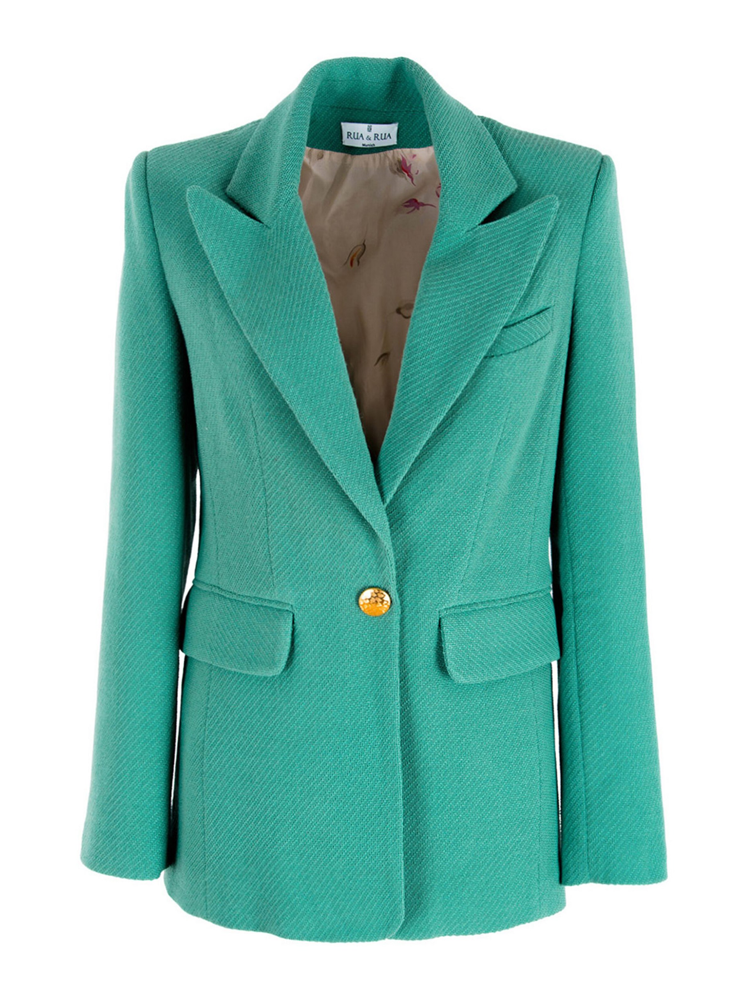 Rua & Rua Blazer in Grün: Vorderseite