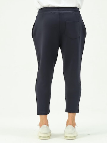 Effilé Pantalon C&City en bleu