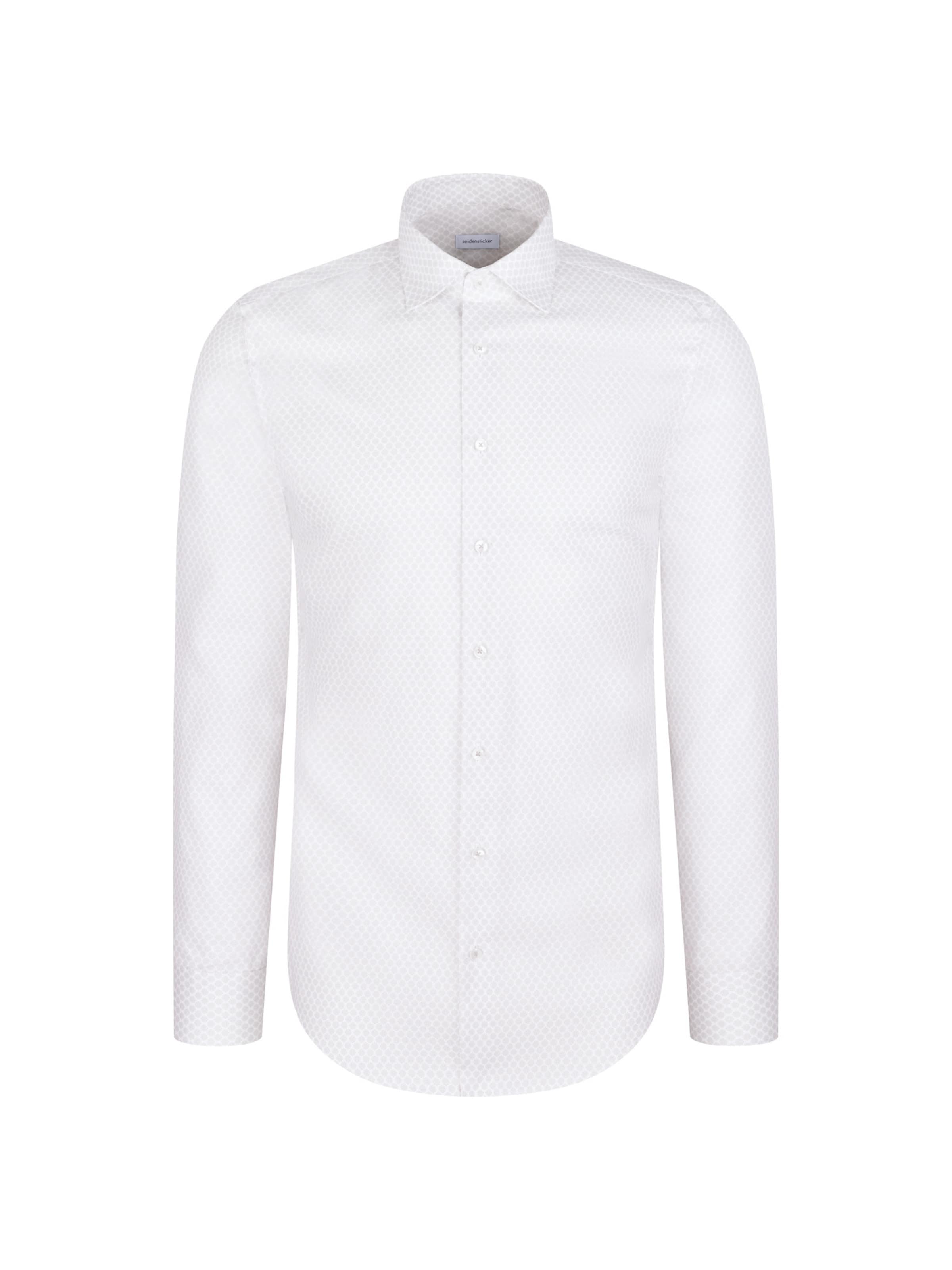 SEIDENSTICKER Business shirt in Beige / White, Item view