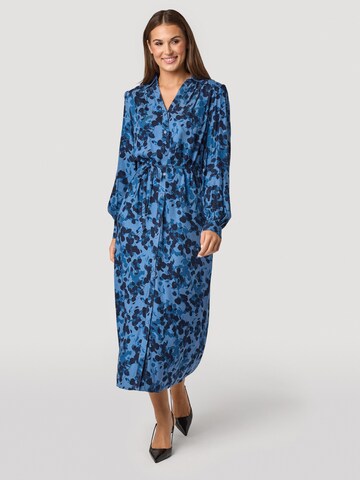 Quiosque - Vestido camisero '4VS003' en azul: frente