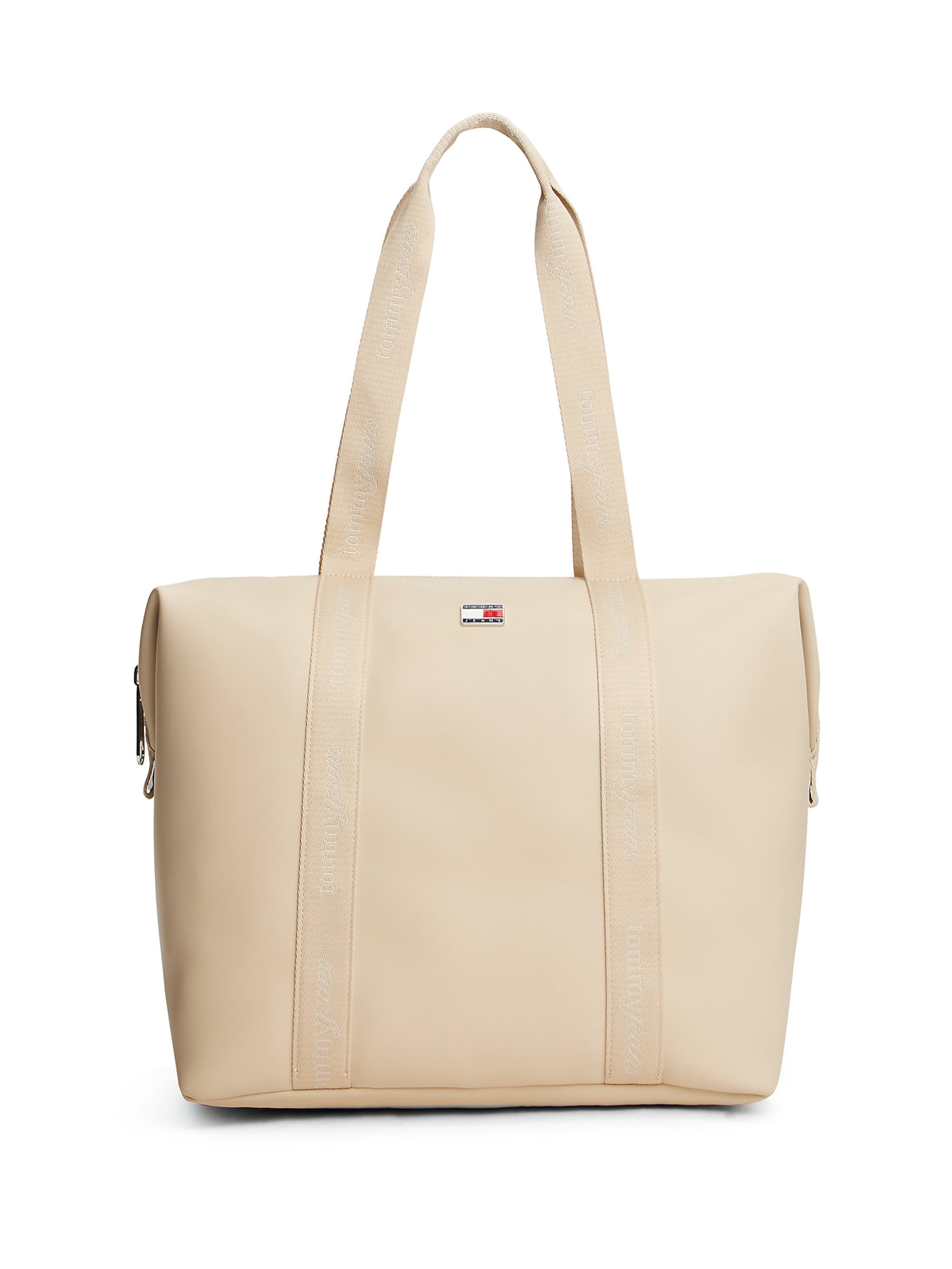 Tommy Jeans Shopper 'Daily Elevated' in Beige: voorkant
