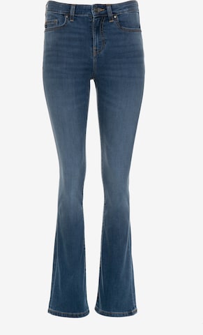 BIG STAR Slimfit Jeans 'ARIANA' in Blauw: voorkant