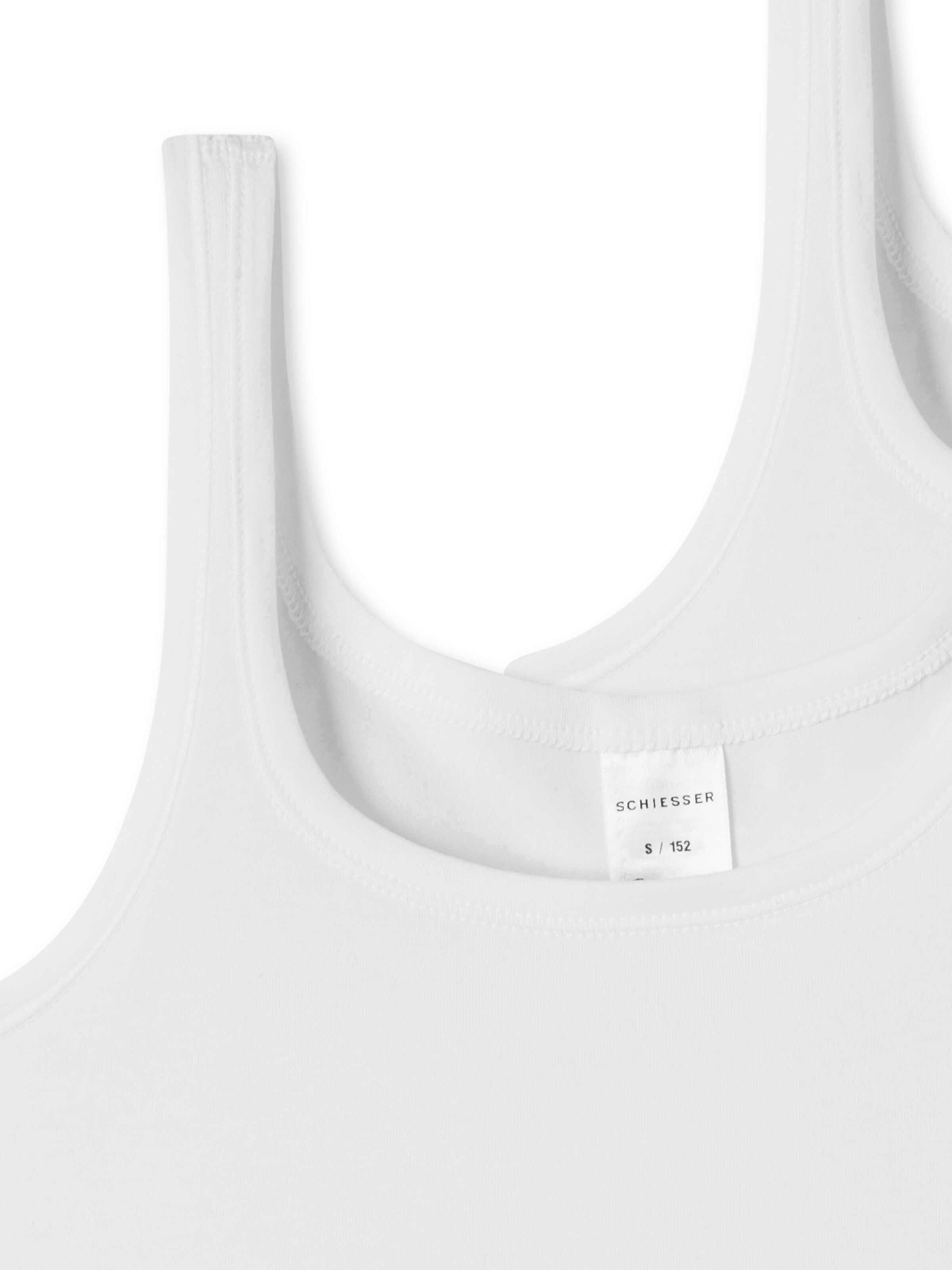 SCHIESSER Onderhemd in Wit
