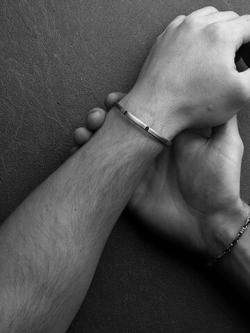 REYTEL - Pulsera 'TID ROM' en plata