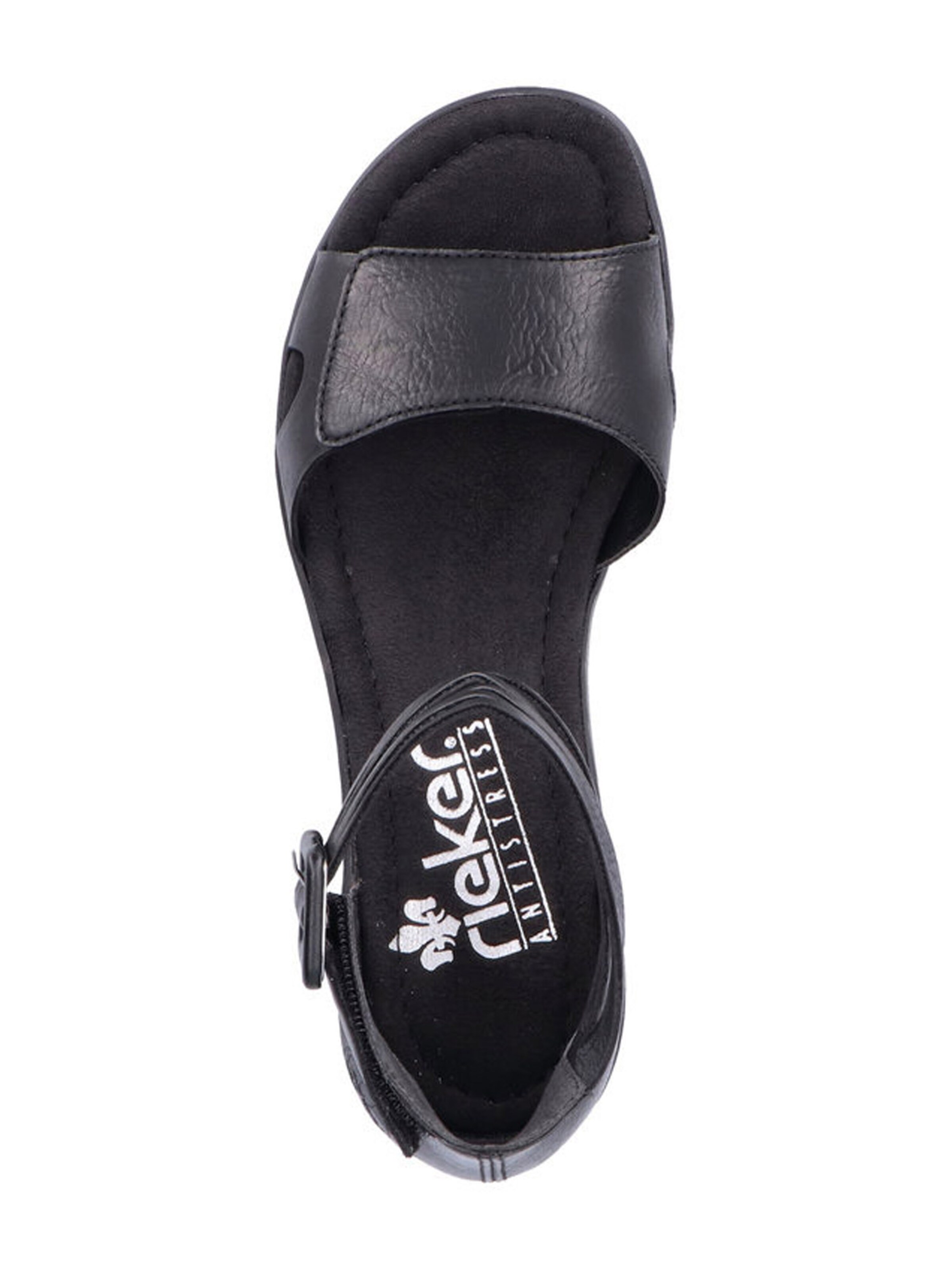 Rieker Sandály – černá