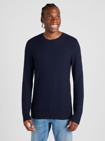 s.Oliver Sweater in Blue: front