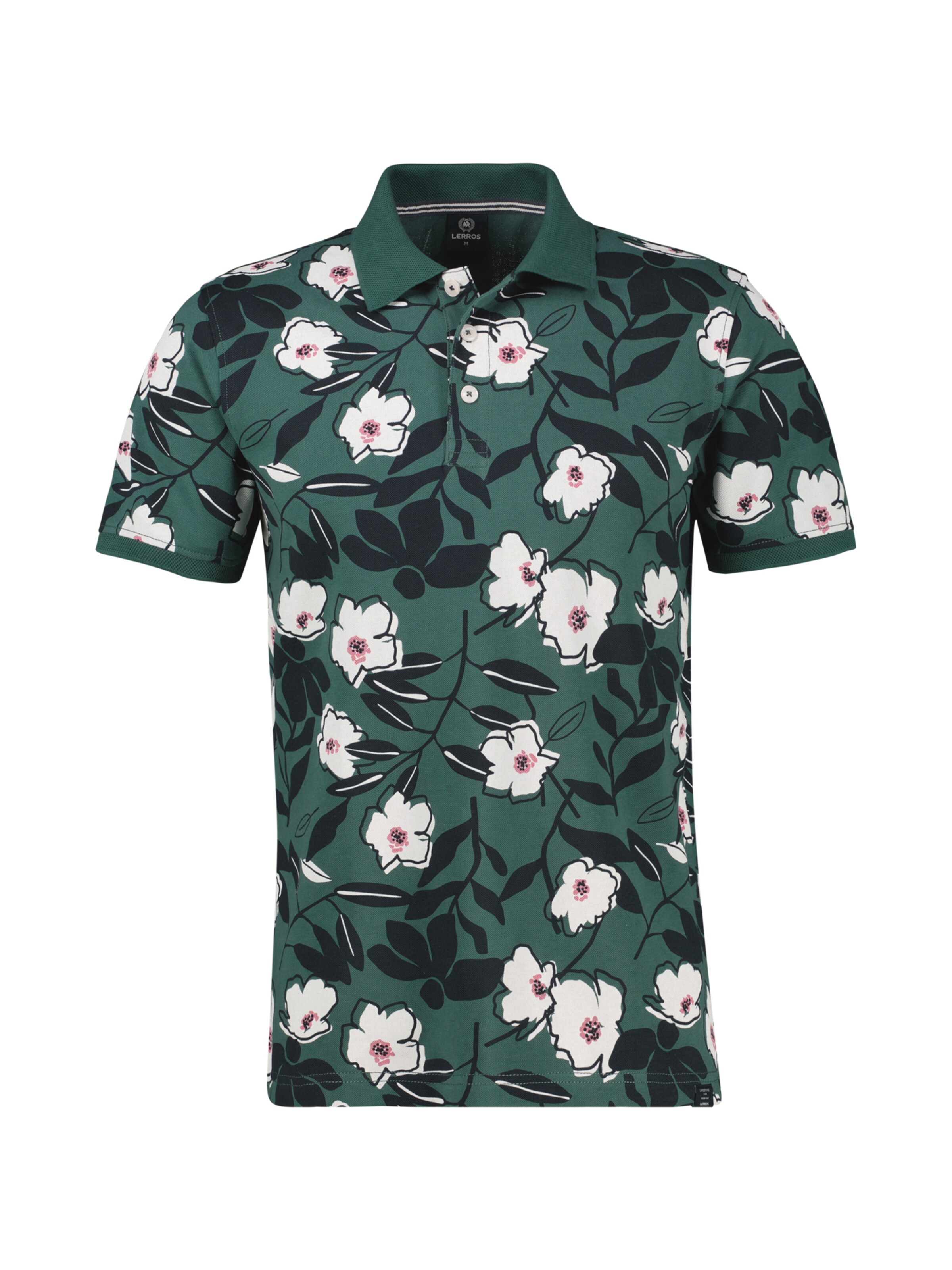 LERROS Shirt in Groen: voorkant