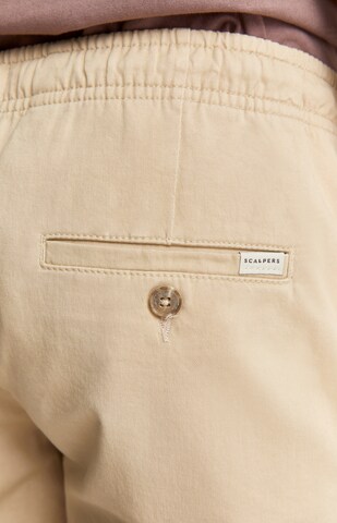 Regular Pantalon Scalpers en beige