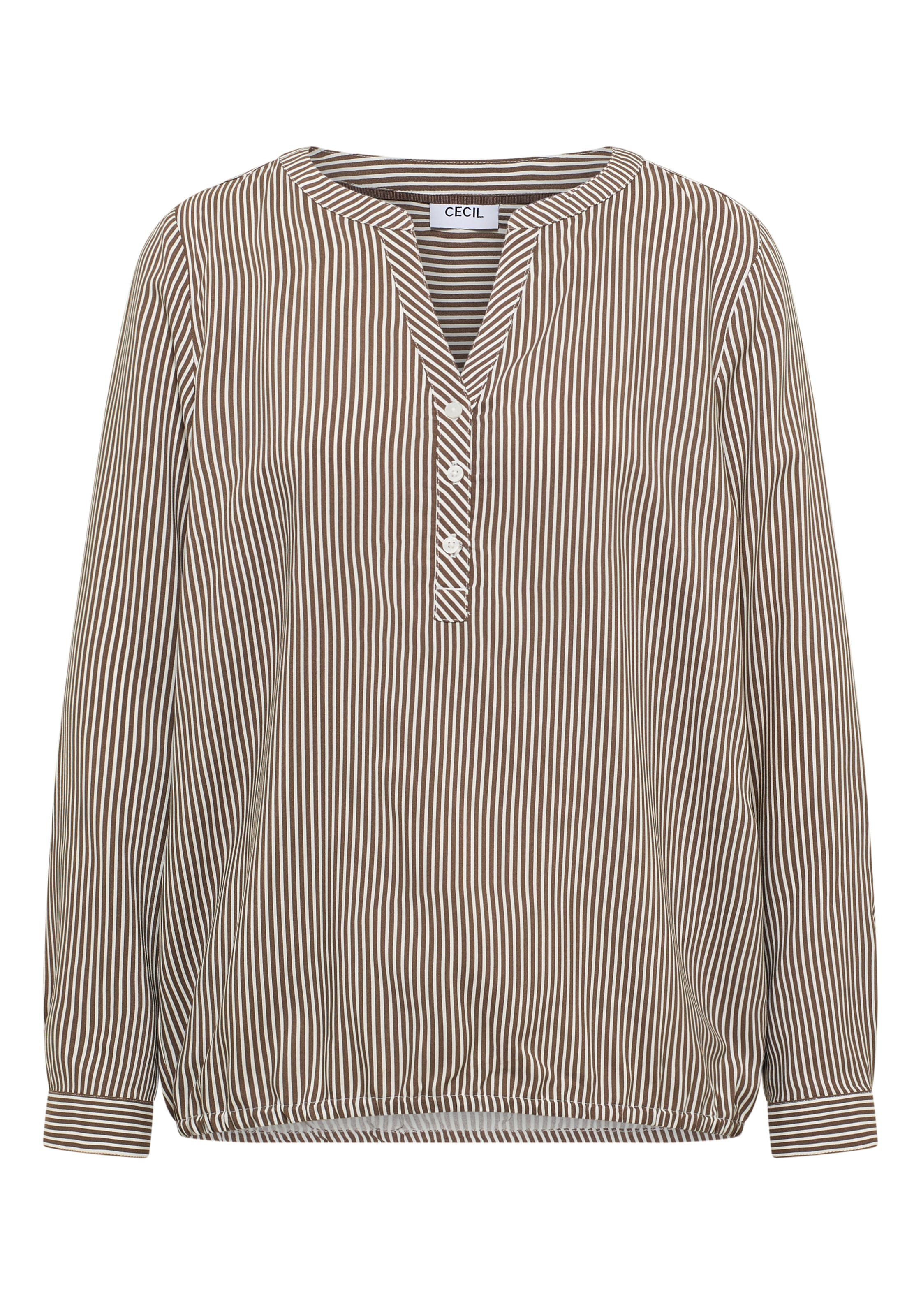 CECIL Bluse in Braun: Vorderseite