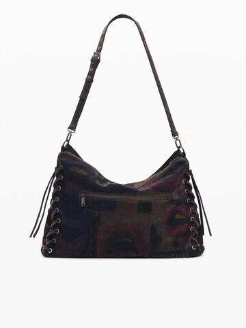 Desigual Schultertasche in Braun