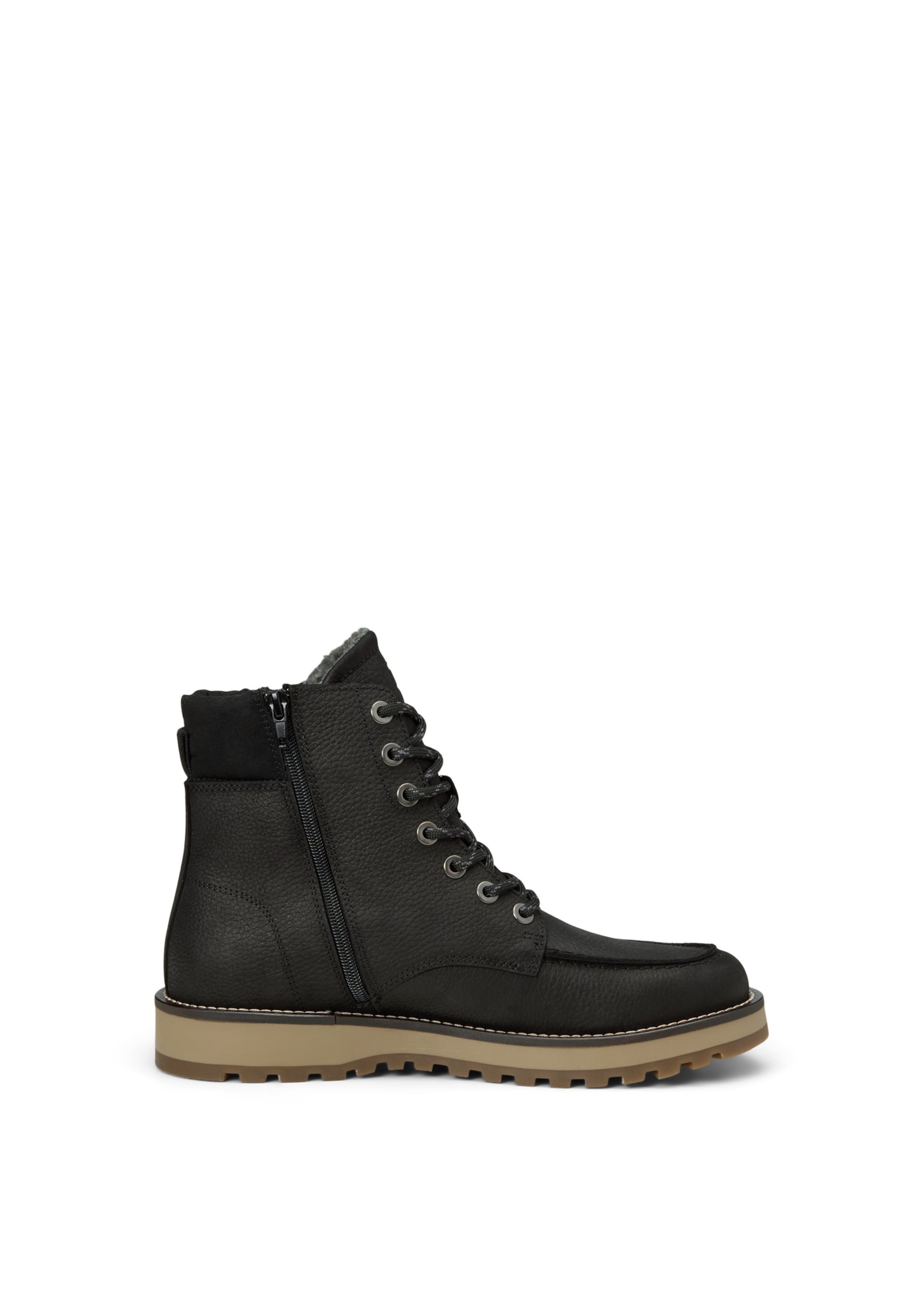 Marc O'Polo Schnürboots 'Jack' in Schwarz: Seite