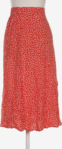 Monki Skirt in XXS in Red: front