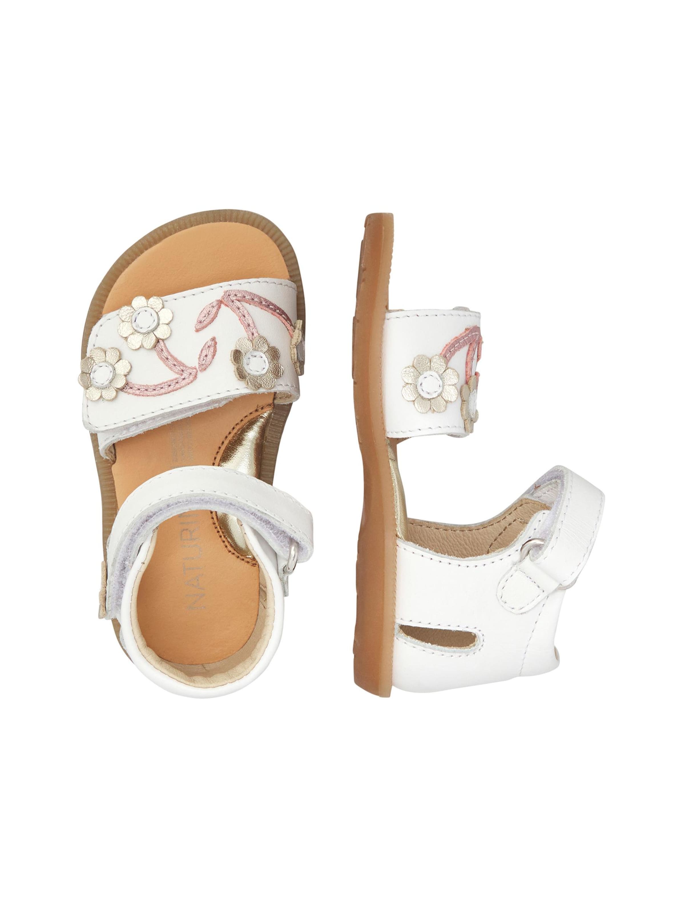 NATURINO Sandal 'LOMPA' in White