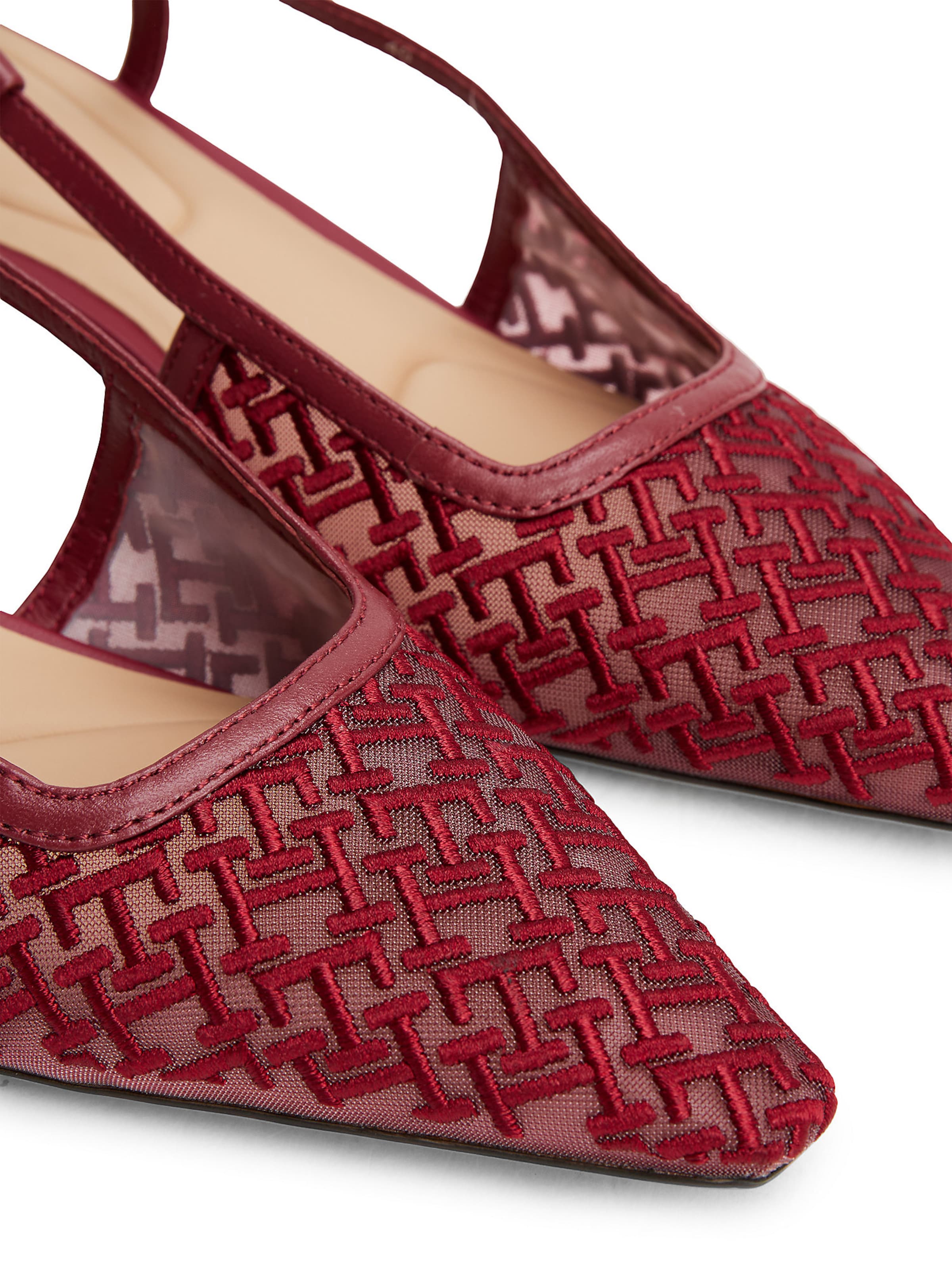 TOMMY HILFIGER Slingpumps in Rood