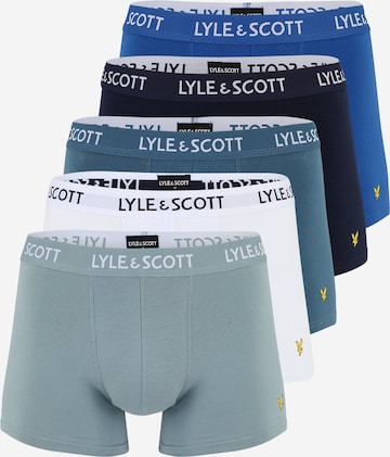 Lyle & Scott Boxershorts 'MILLER' i blå: framsida