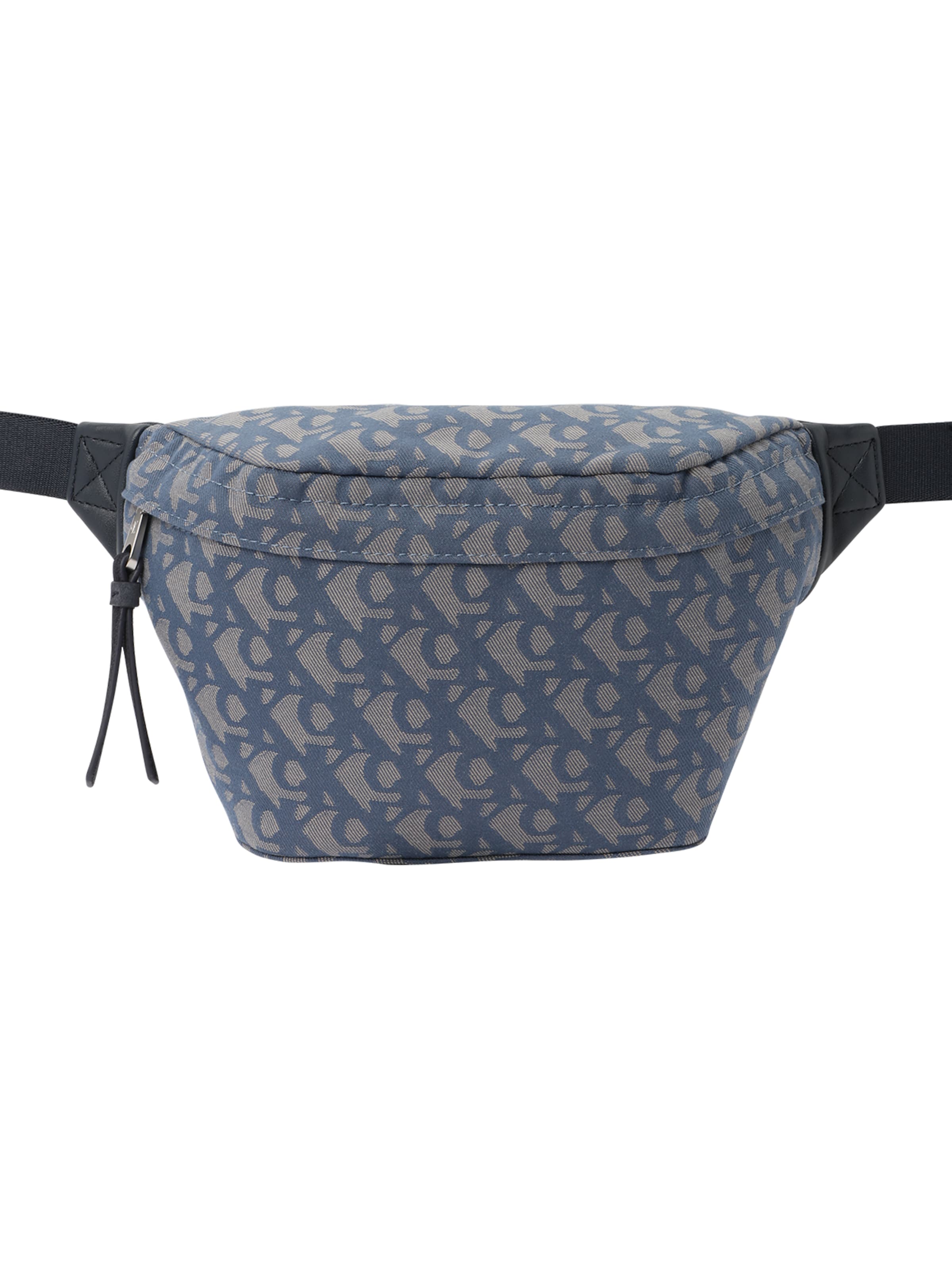 Sacs banane Calvin Klein en bleu : devant