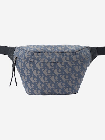 Calvin KleinPojasna torbica - plava boja: prednji dio