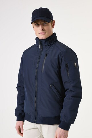 GARCIA Jacke in Blau: Vorderseite