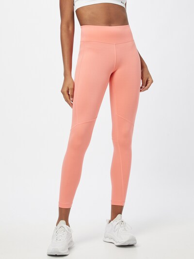 REEBOK Sportovní kalhoty - broskvová / bílá, Model/ka