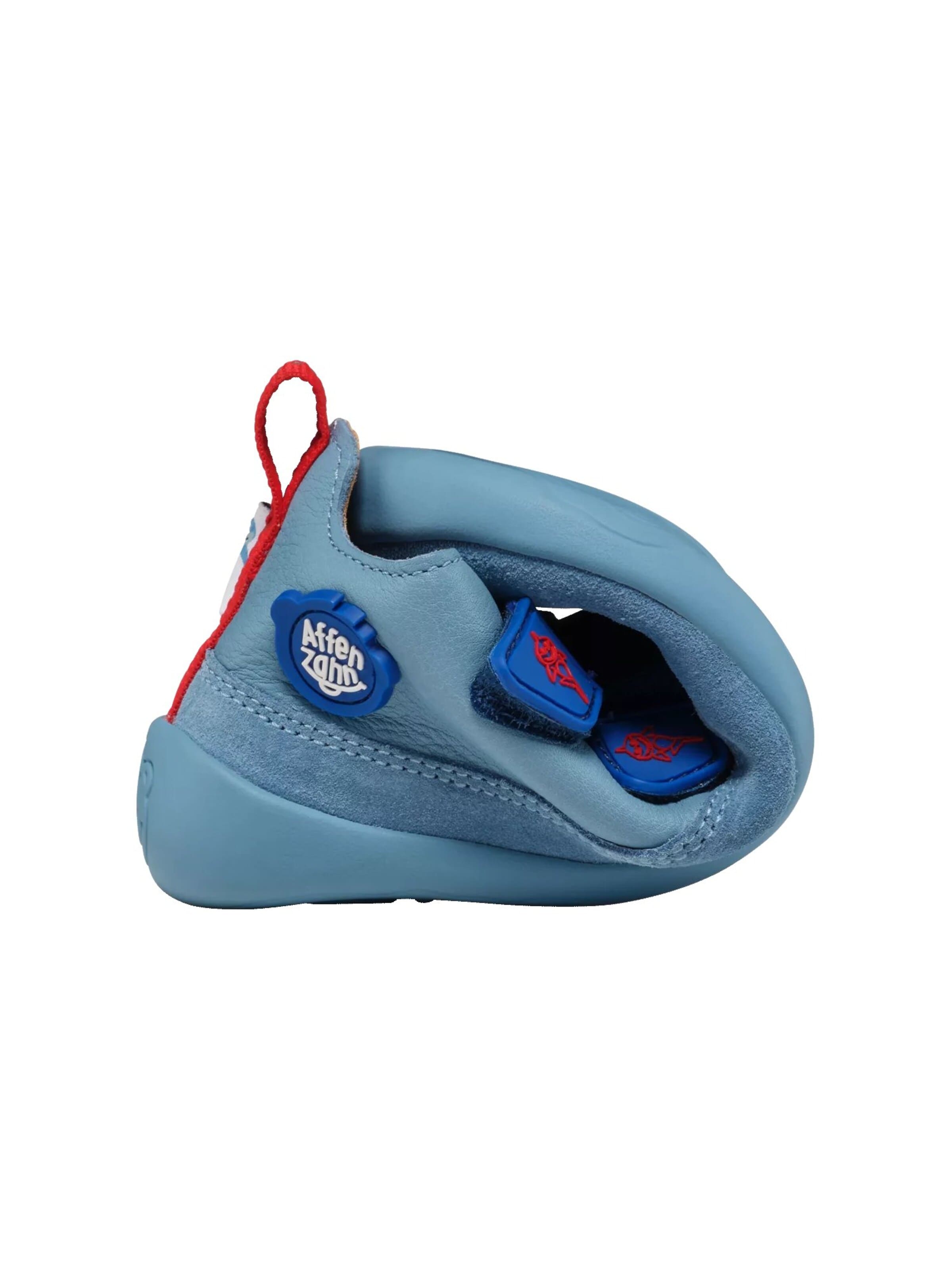 Affenzahn Sneakers 'Sneaker Leder Buddy' in Blue