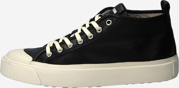 BLACKSTONE - Zapatillas deportivas bajas 'Zoey' en negro: frente