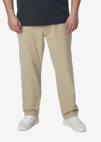 Marc O'Polo Regular Chino 'Osby' in Beige: voorkant