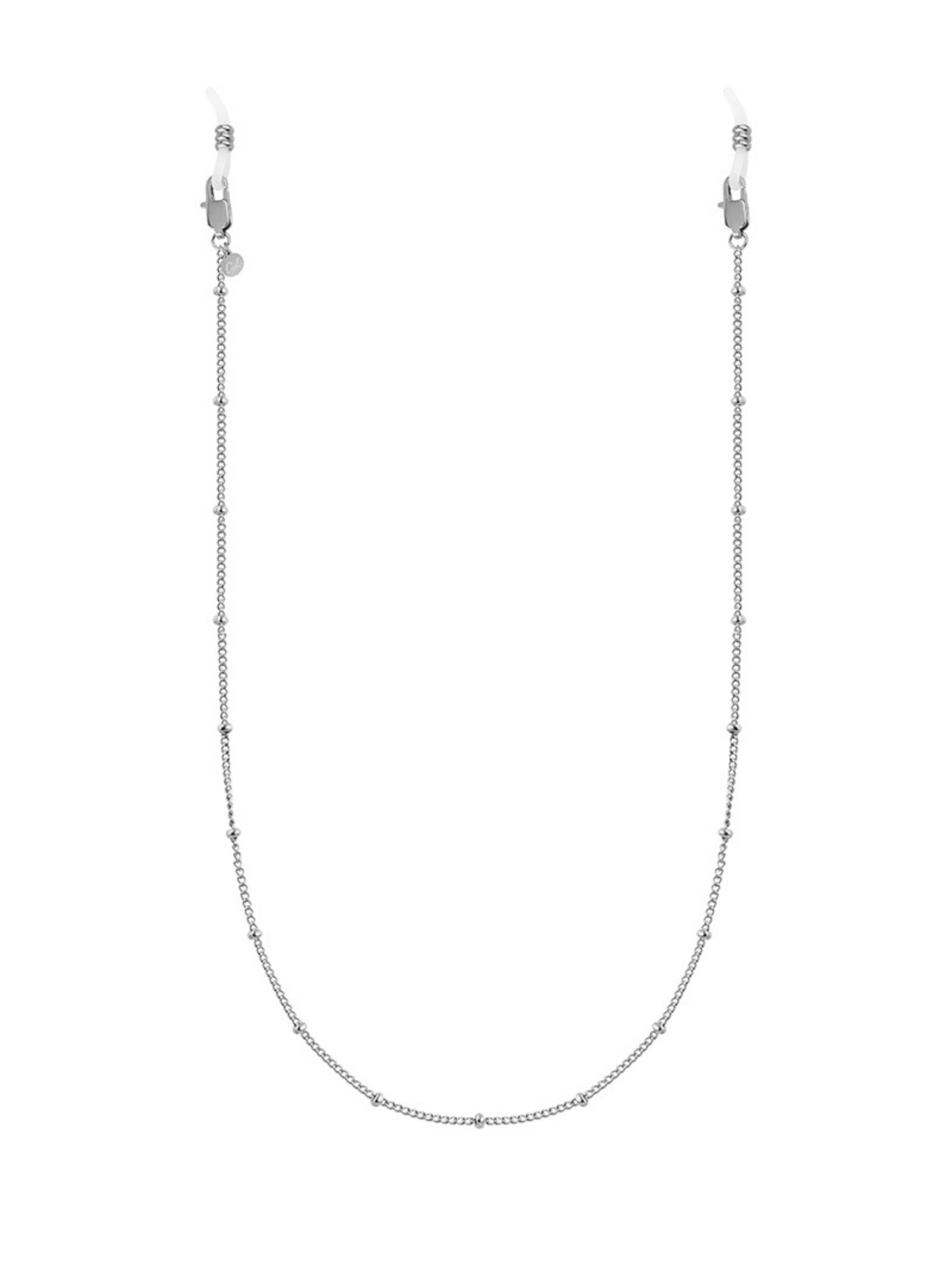 GOOD.designs Brillenkette in Silber: Vorderseite