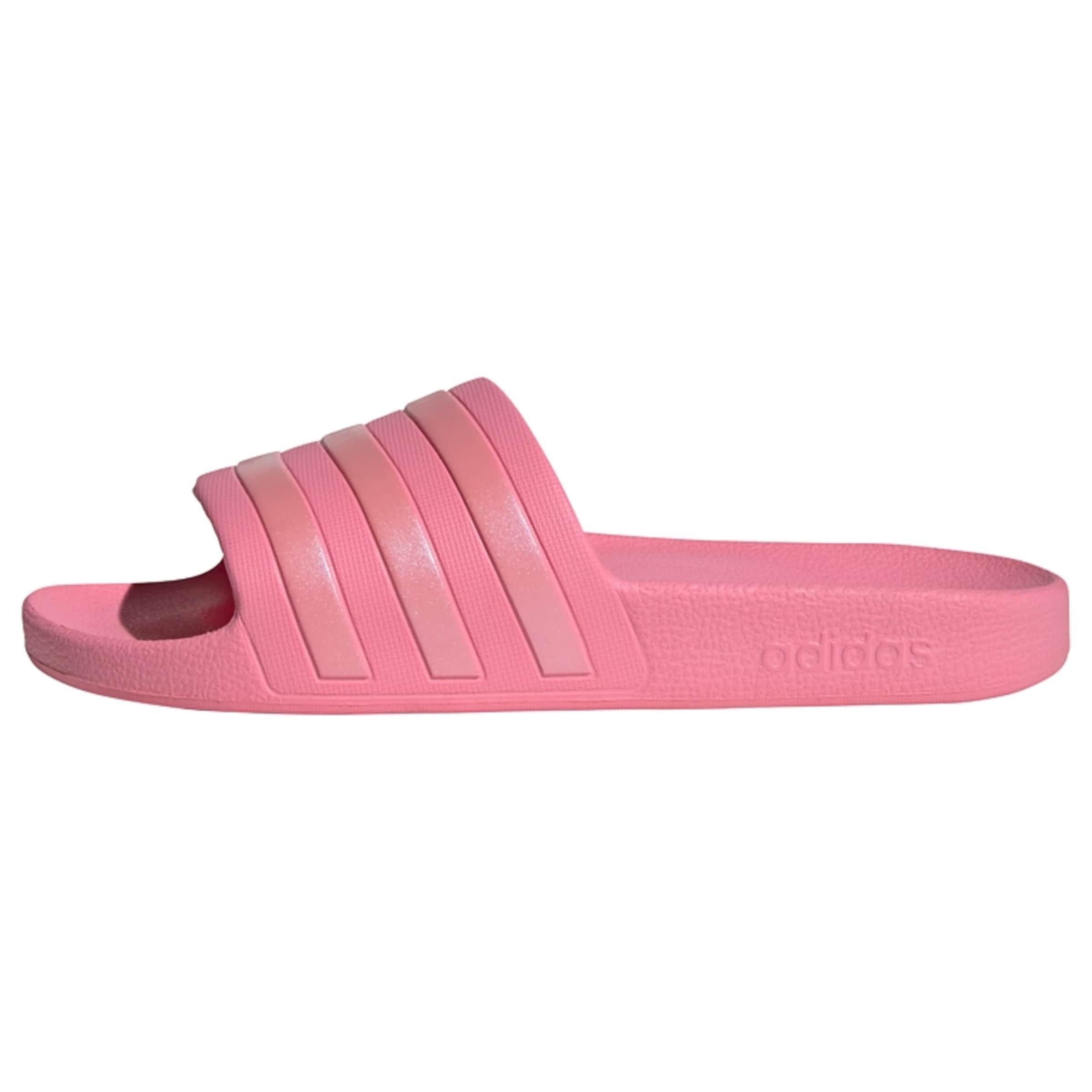 Claquettes / Tongs 'Adilette Aqua' ADIDAS PERFORMANCE en rose : devant
