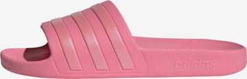 ADIDAS SPORTSWEAR Beach & Pool Shoes 'Adilette Aqua' in Pink: front