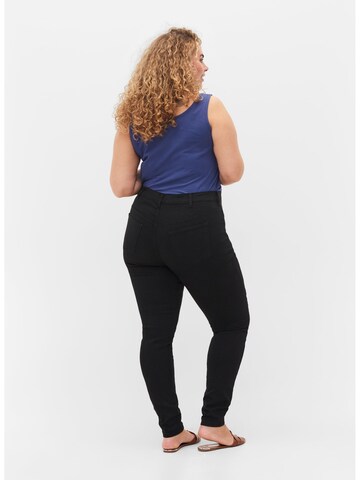 Zizzi Skinny Fit Дънки в черно