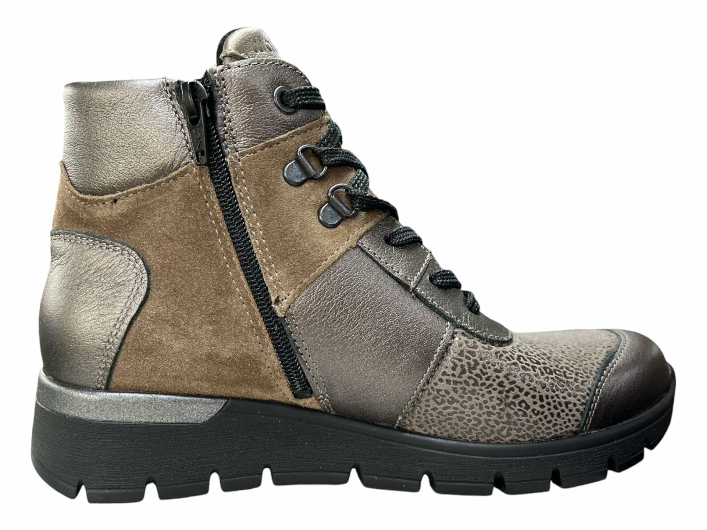 WALDLÄUFER Veterlaarsjes in Grijs