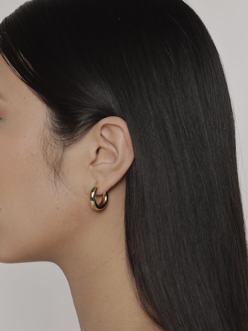 LES. Earrings 'Chunky Hoops' in Gold
