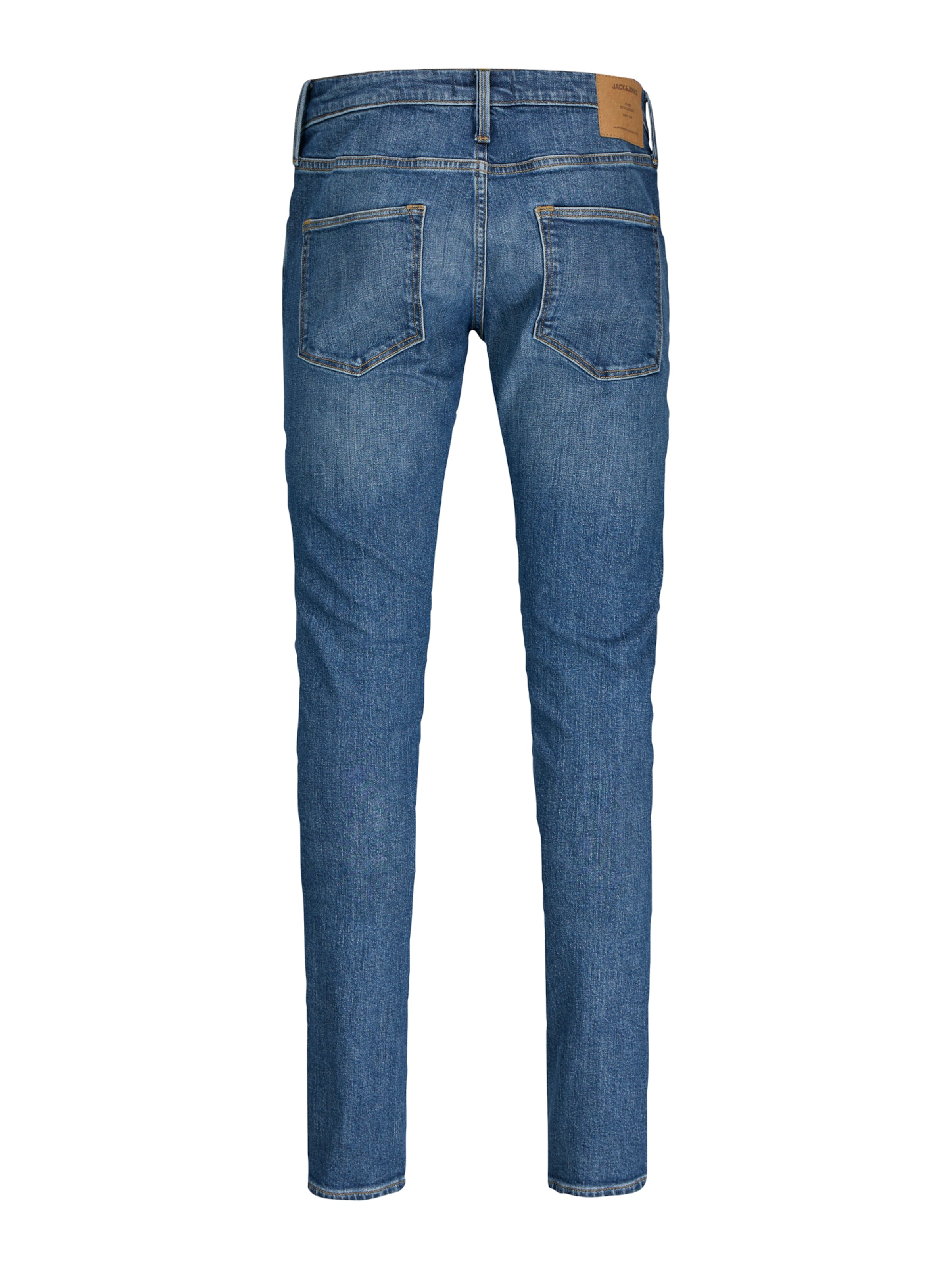 JACK & JONES Slimfit Džíny 'JJIGLENN JJEVAN' – modrá