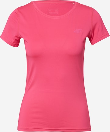 4F Toiminnallinen paita värissä vaaleanpunainen: edessä