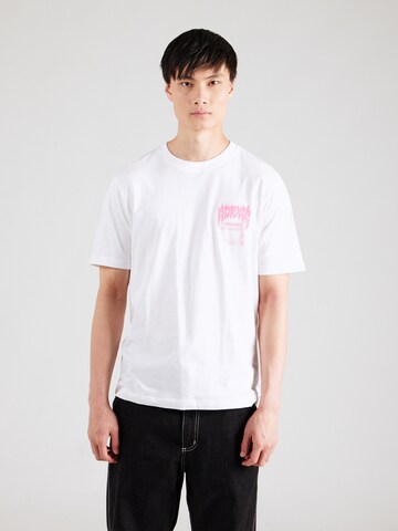 T-Shirt 'Q12 Death' ADIDAS ORIGINALS en blanc