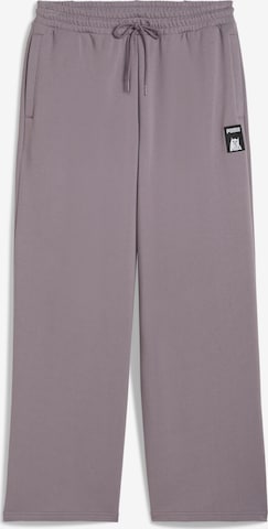 PUMA Wide Leg Hose 'Puma x Ripndip' in Lila: Vorderseite