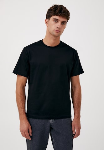 Finn Flare Shirt 'Basic' in Zwart: voorkant