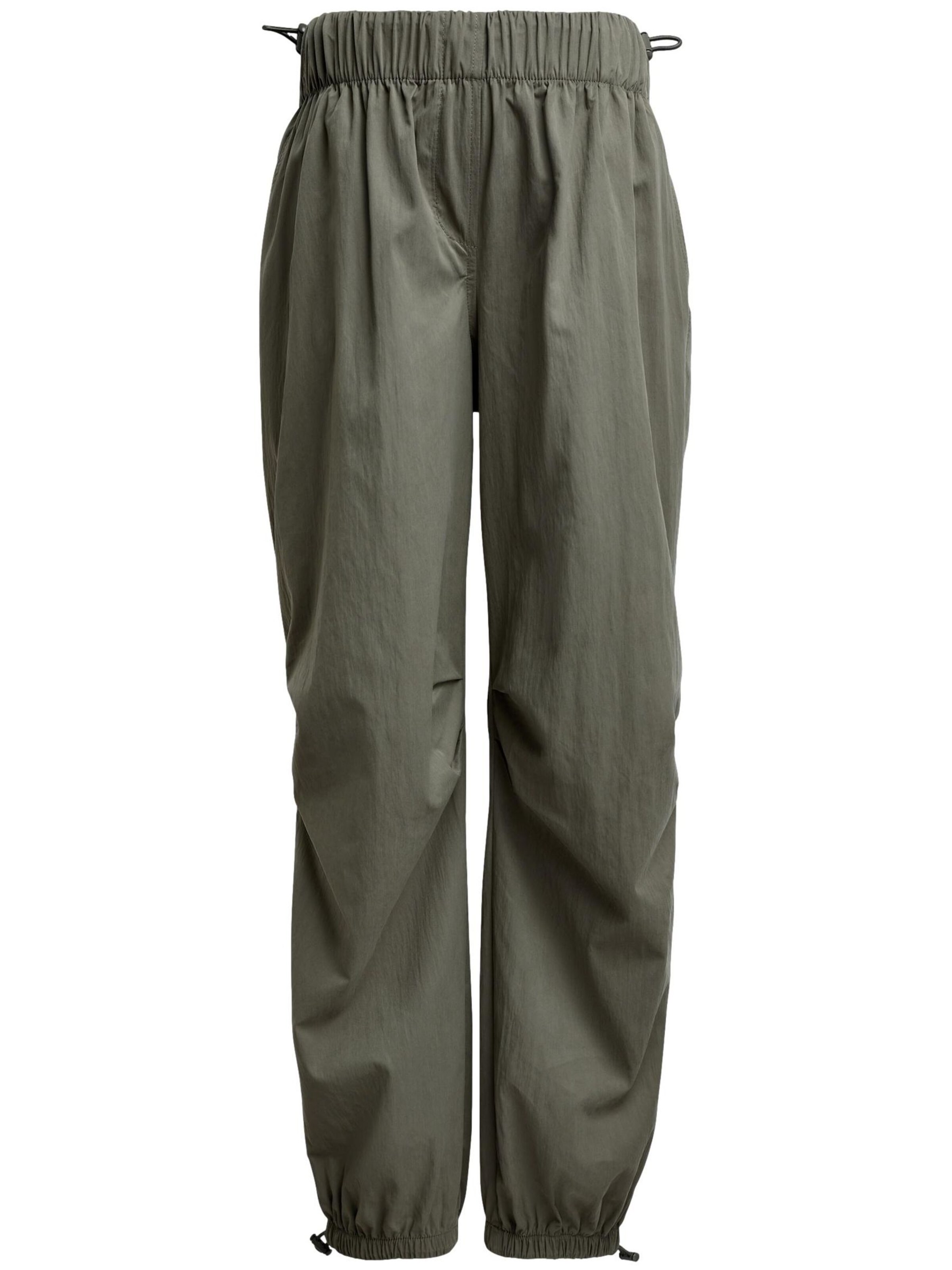 Next Свободный крой Штаны в Зеленый: спереди