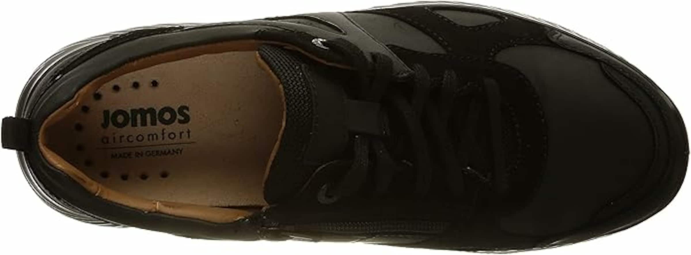 JOMOS Platform trainers in Black
