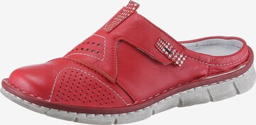 KRISBUT Clogs in Red: front