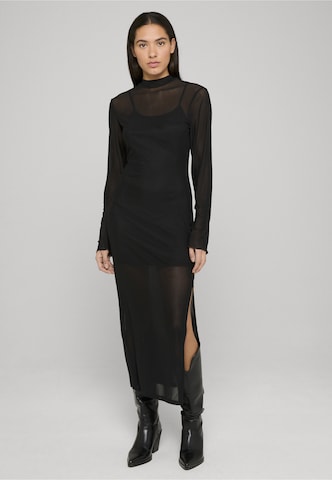 Urban Classics Jurk in Zwart: voorkant