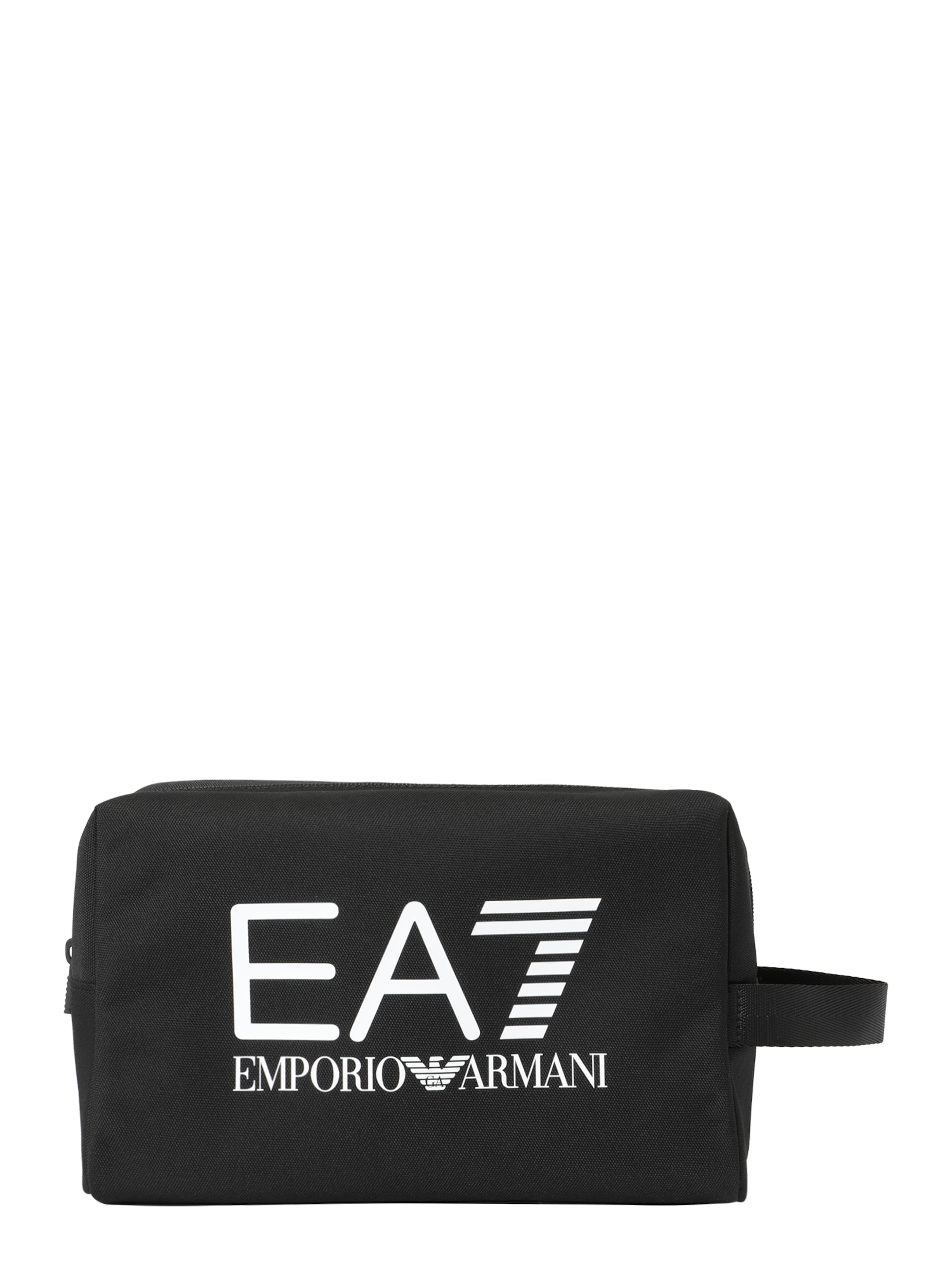 EA7 Emporio Armani Toilettilaukku värissä musta: etupuoli
