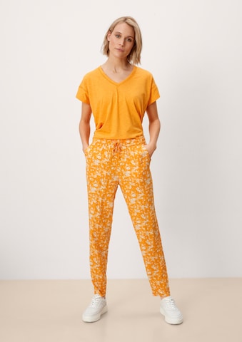 Effilé Pantalon s.Oliver en orange