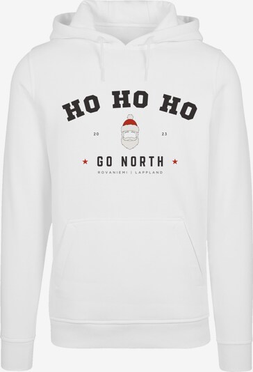 F4NT4STIC Sweatshirt 'Ho Ho Ho Santa Weihnachten' in Red / Black / White, Item view