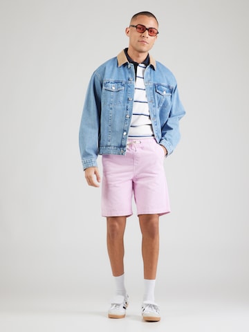 Regular Pantalon Lindbergh en violet