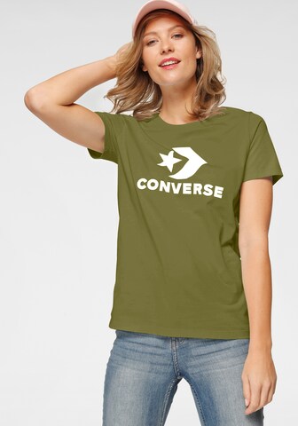 CONVERSE Shirt in Grün: predná strana
