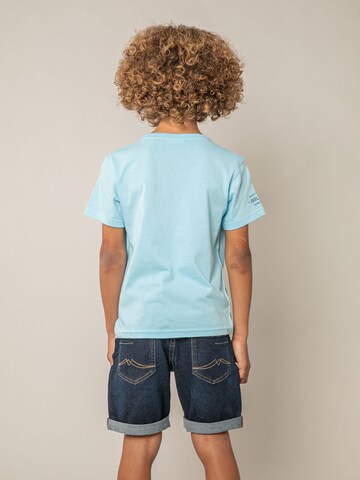 T-Shirt 'LAMBRATE' Deeluxe en bleu