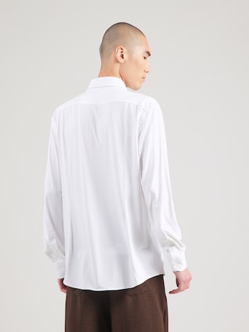 BOSS Black Regular fit Skjorta 'HANK' i vit: baksida